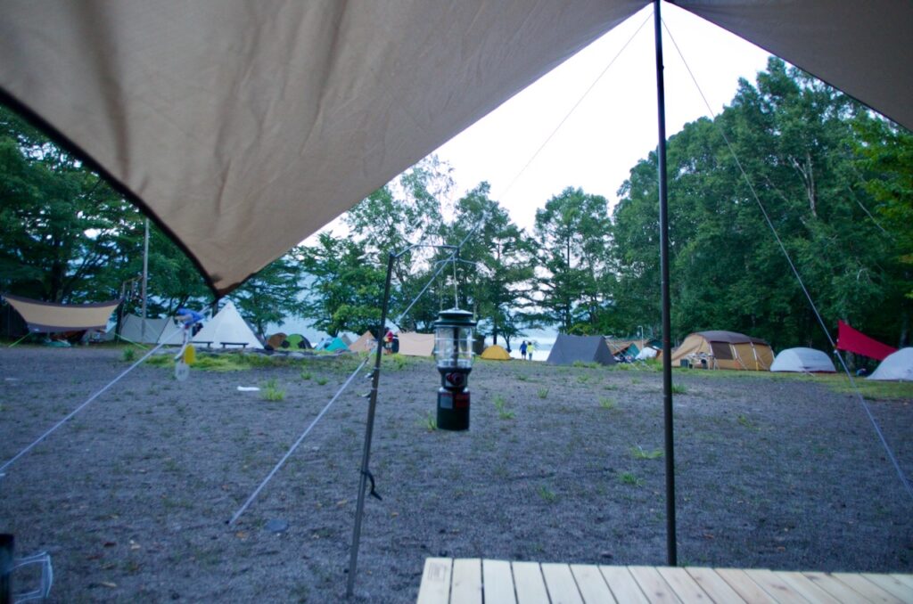 グロッケ8から眺める中禅寺湖