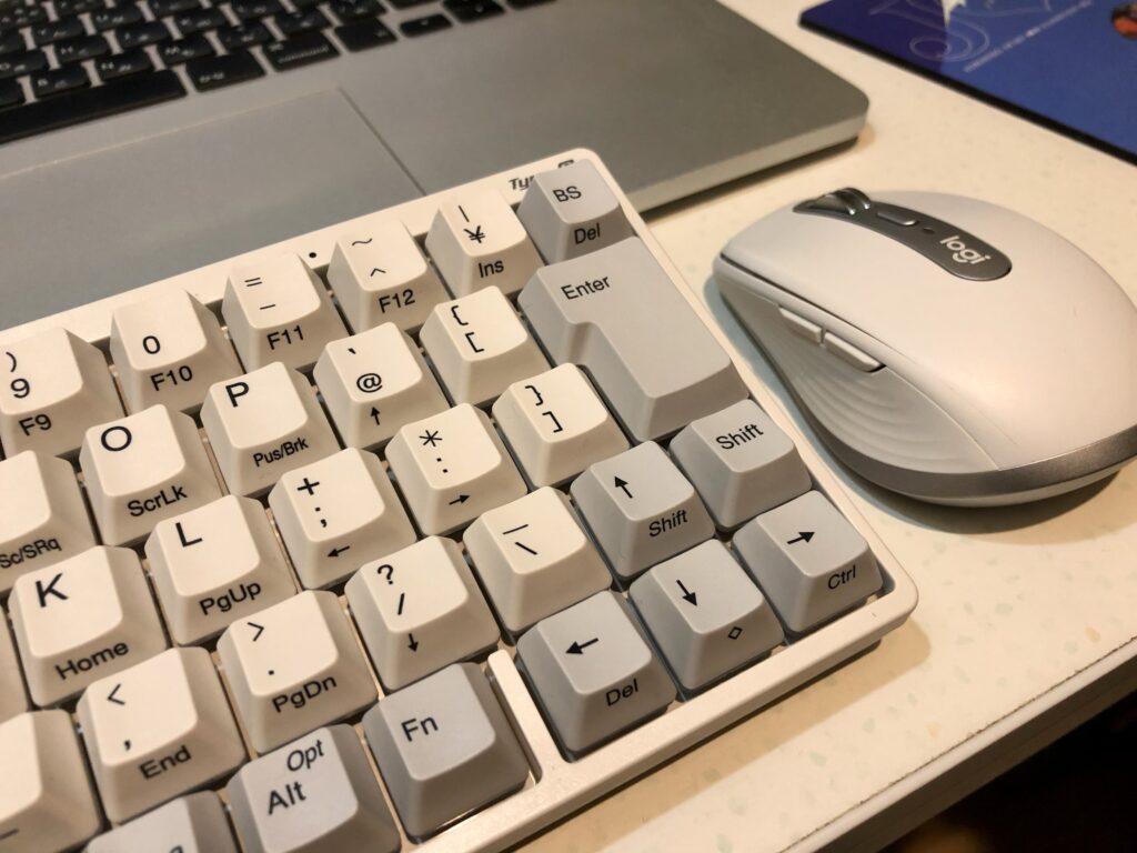 HHKB Professional HYBRID Type-S & Logicool MX Anywhere3