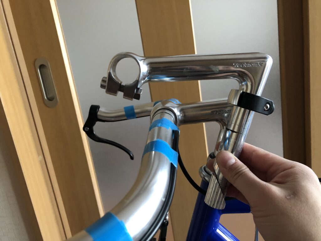 NTC-150の突き出しの長さ