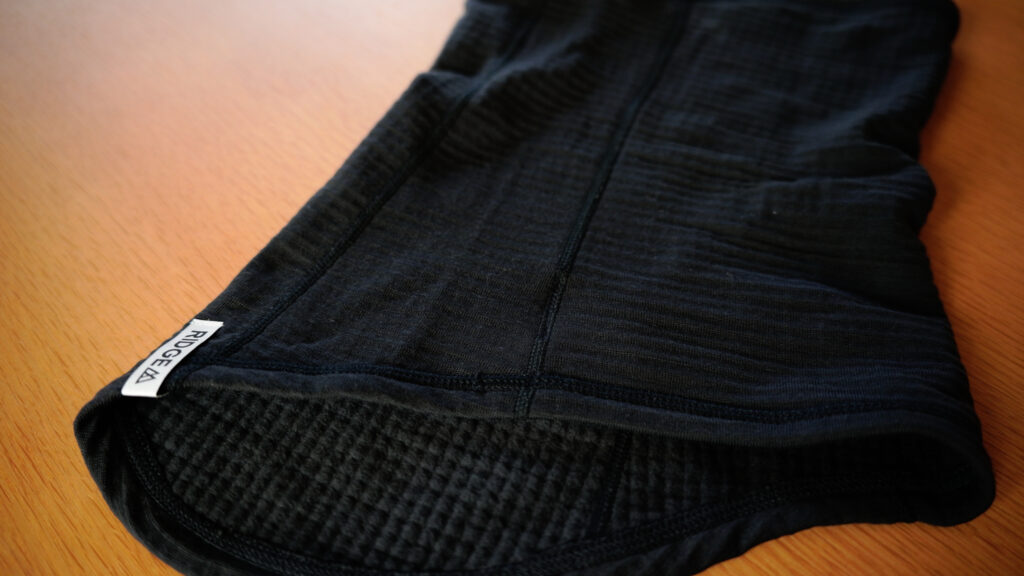 "RIDGE MOUNTAIN GEAR" Grid Merino Long Neck Gaiter