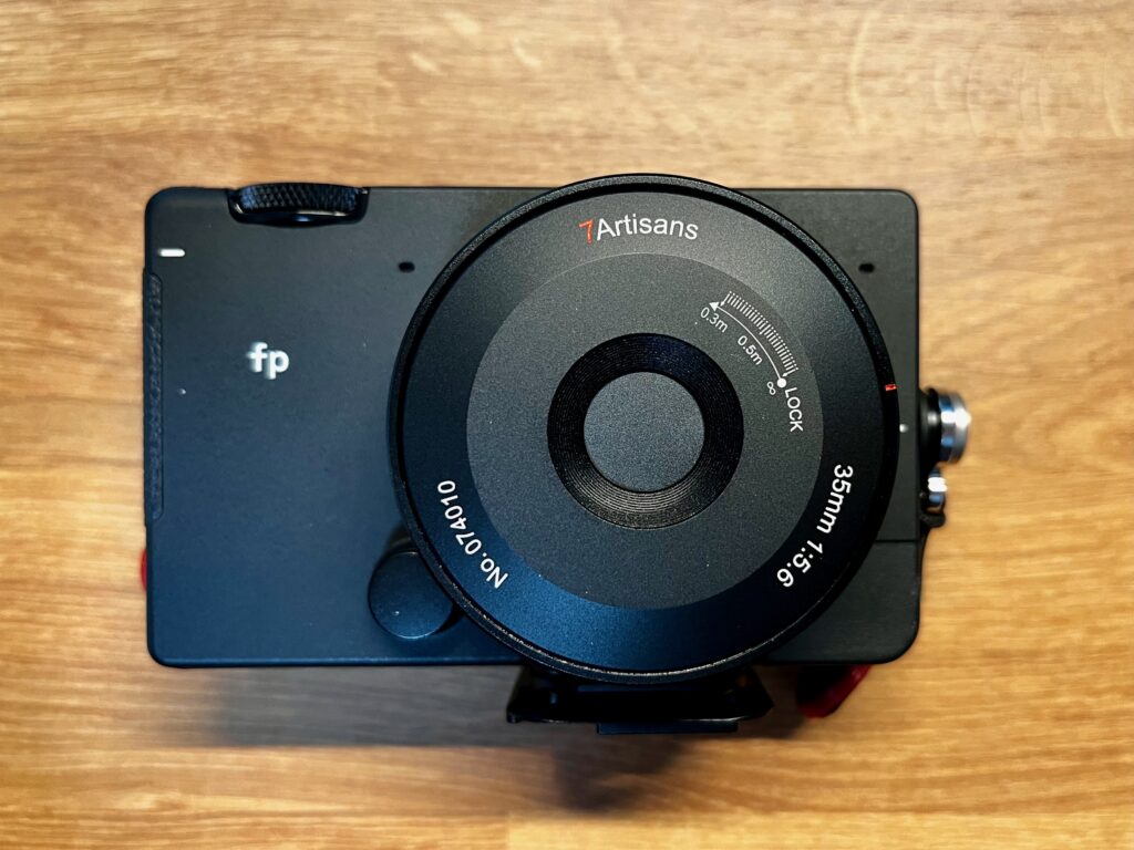 "7artisans 35mm F5.6" with SIGMA fp