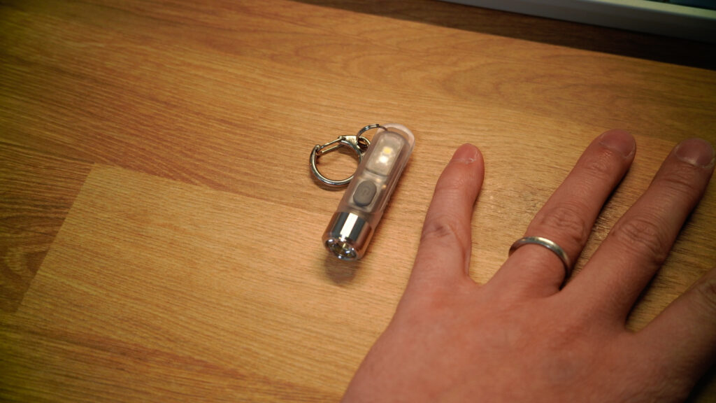 この通り小指程度のサイズ感