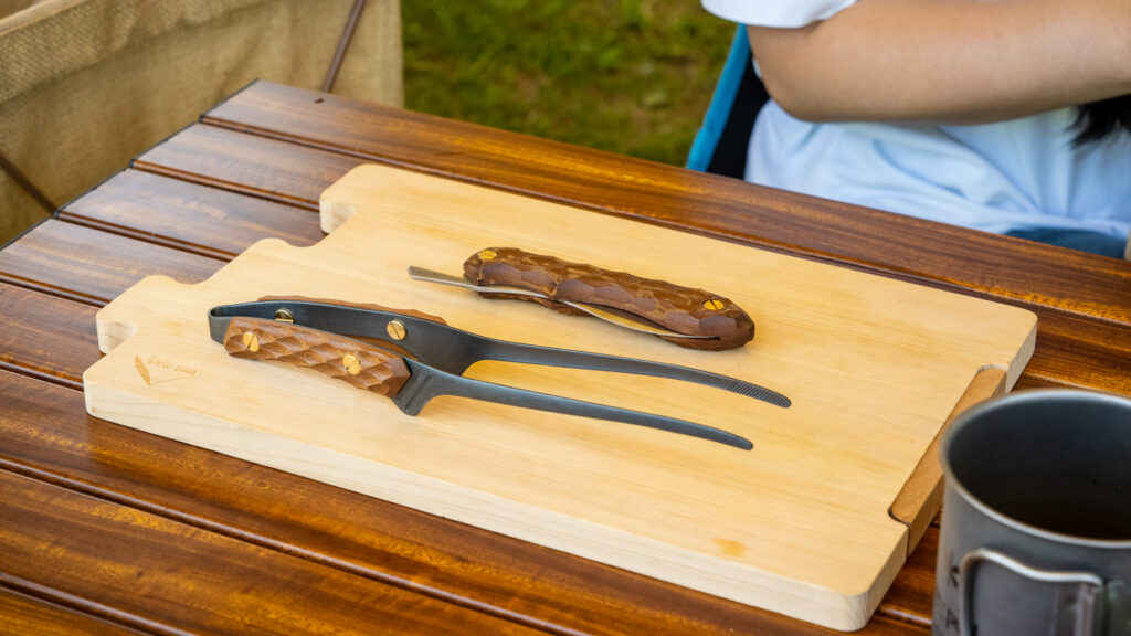 FEDECA 折畳式料理ナイフ&クレーバートング