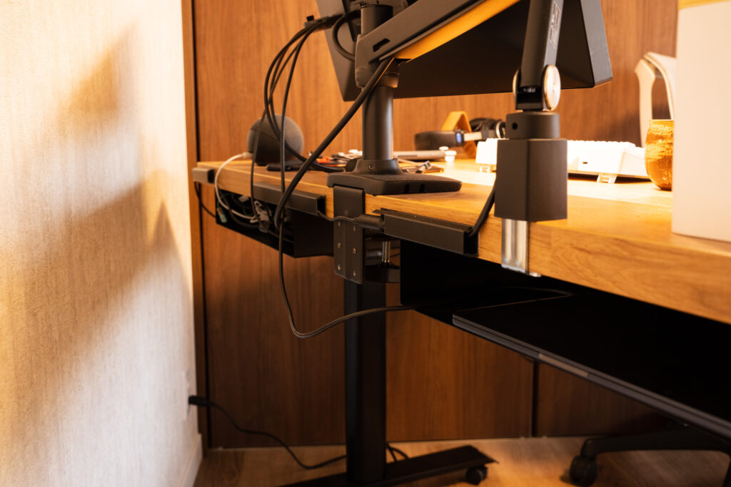 山崎実業テーブル下収納ラック ２台